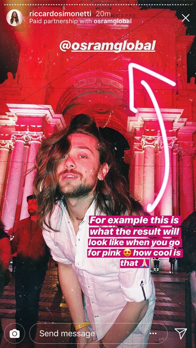 LHLK – OSRAM; ESC Kampagne, Social Media Strategie