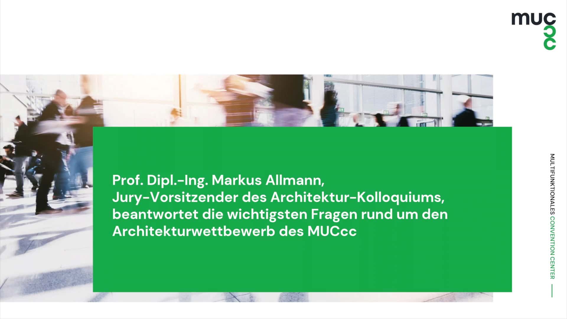 LHLK – MUCcc; SWMunich, Veranstaltungszentrum; Konzerthalle München; Brand PR/Marken PR